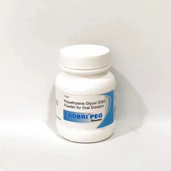 Foobri Peg Polyethylene Glycol 3350 Powder Oral Solution — Buy Online from NexCure Health