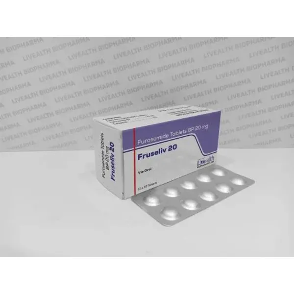 Furosemide 20mg Tablet 20mg — Buy Online from NexCure Health