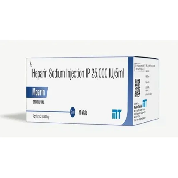 Heparin Sodium Injection 25000 Iu 25000 Iu — Buy Online from NexCure Health