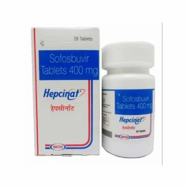 Hepcinat 400mg Tablet 400mg β Buy Online from NexCure Health