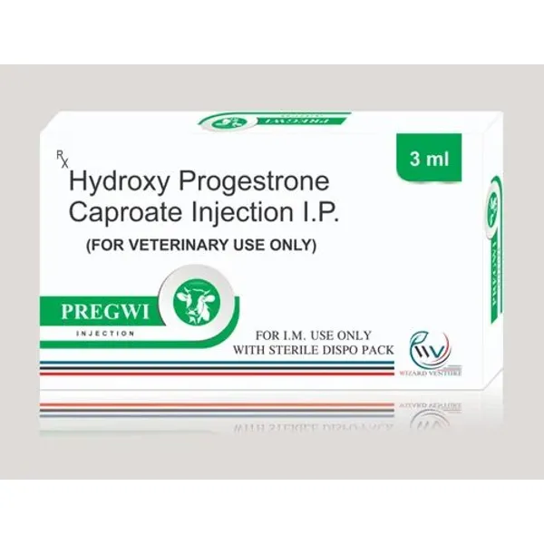 Hydroxy Progestrone Caproate Injection IP For Vet Use 3 ml 3 ml — Buy Online from NexCure Health