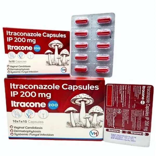 Itraconazole 200mg Capsules 200mg β Buy Online from NexCure Health