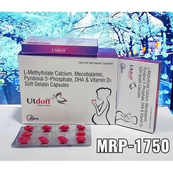 L-methyfolate Calcium Mecobalamin Phyridoxal-5 Pholsphate Dha And Vitamin D3 — Buy Online from NexCure Health