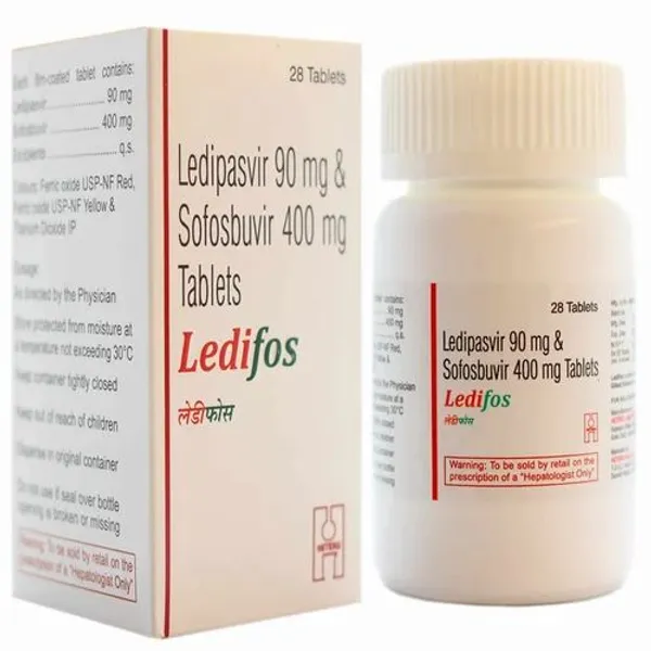 Ledipasvir and Sofosbuvir Tablet — Buy Online from NexCure Health
