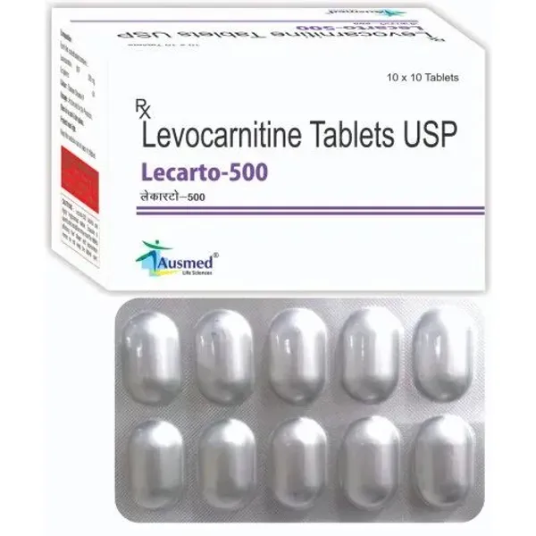 Levocarnitine Tablets USP 500mg 500mg — Buy Online from NexCure Health