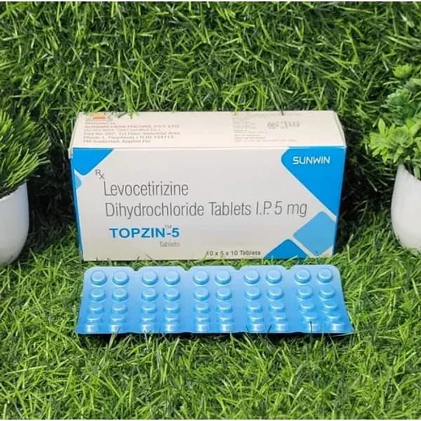 Levocetirizine Tablets IP 5mg 5mg — Buy Online from NexCure Health