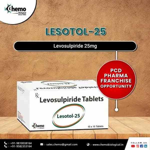 Levosulpiride 25mg Tablets 25mg — Buy Online from NexCure Health