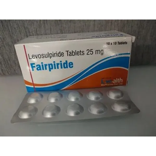 Levosulpride Tablet 25mg 25mg — Buy Online from NexCure Health