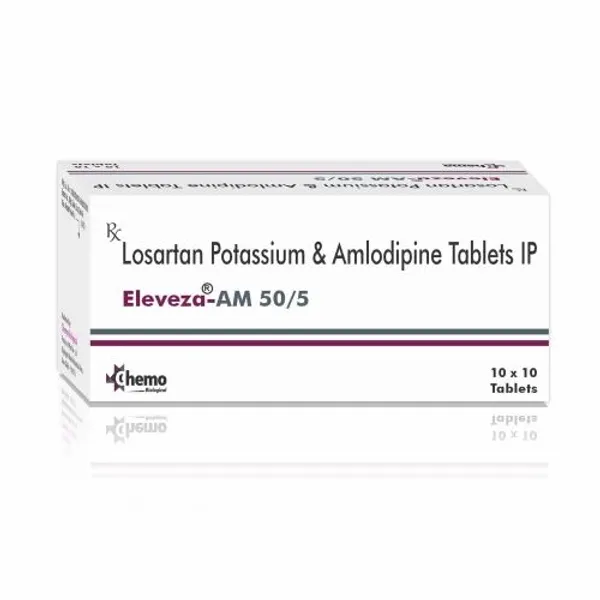 Losartan Potassium and Amlodipine Tablets IP β Buy Online from NexCure Health