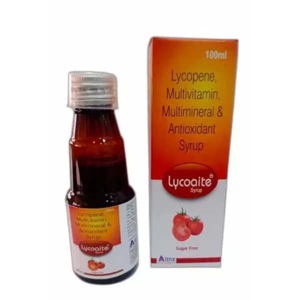 Lycoaite-Syrup 100ml Lycopene,Multivitamin,Multimineral And Antioxidant Syrup 100ml — Buy Online from NexCure Health