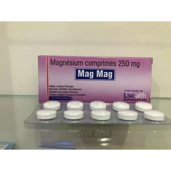 Magnesium 250 mg Tablets 250 mg — Buy Online from NexCure Health