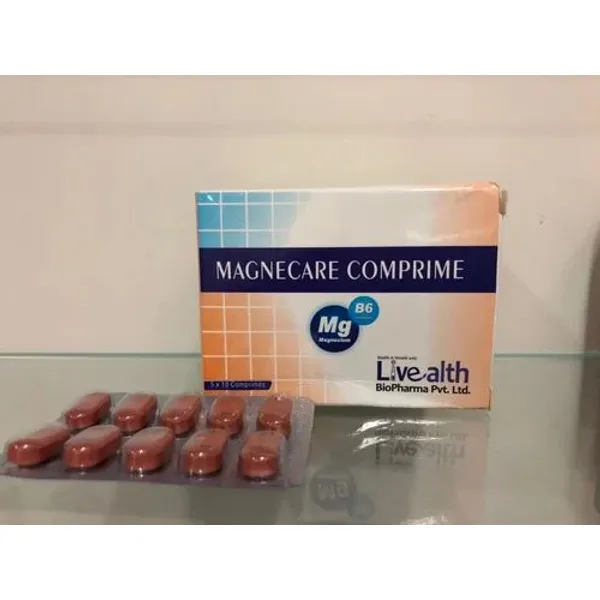 Magnesium with Vitamin B6 Tablets — Buy Online from NexCure Health