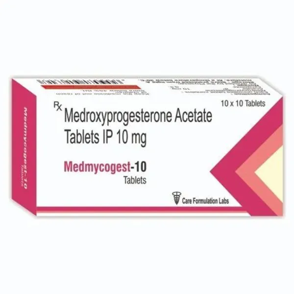 Medroxyprogesterone Acetate 10 Mg Tablets 10 Mg — Buy Online from NexCure Health