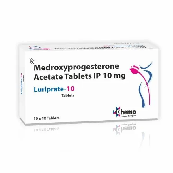 Medroxyprogesterone Acetate 10mg Tablets 10mg — Buy Online from NexCure Health