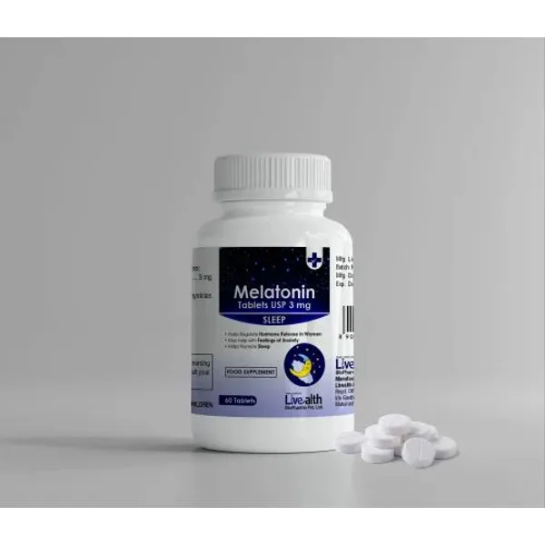 Melatonin 3mg Tablet 3mg — Buy Online from NexCure Health