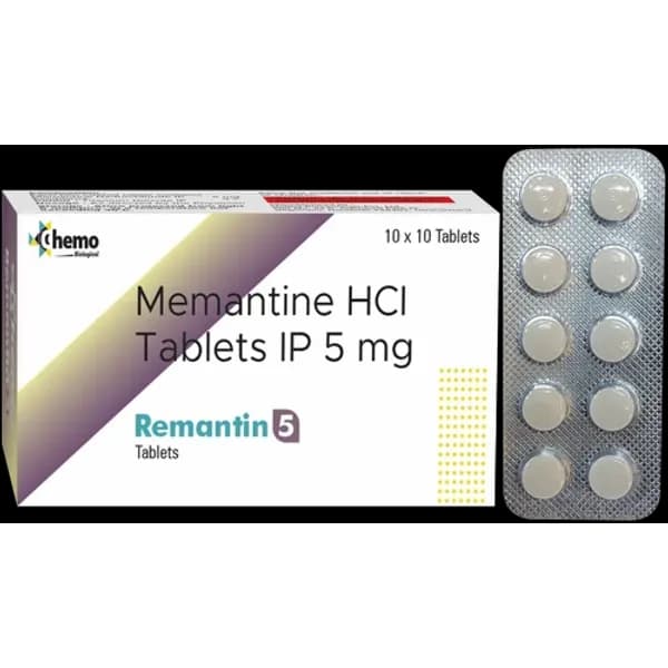 Memantine 5mg tablets 5mg β Buy Online from NexCure Health