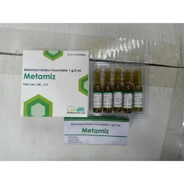 Metamizole Injection 1g 1g — Buy Online from NexCure Health