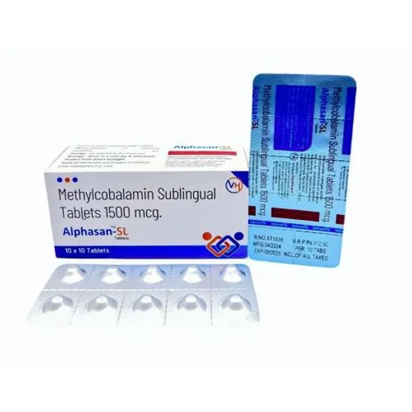 Methylcobalamin 1500mcg Sublingual Tablet 1500mcg — Buy Online from NexCure Health
