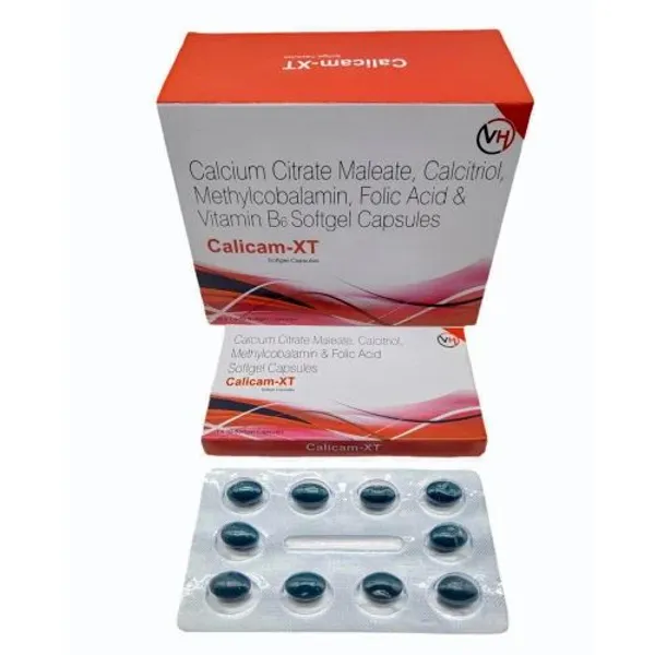 Methylcobalamin,Calcium,Calcitriol,Folic Acid & Pyridoxine HCL Softgel Capsules — Buy Online from NexCure Health
