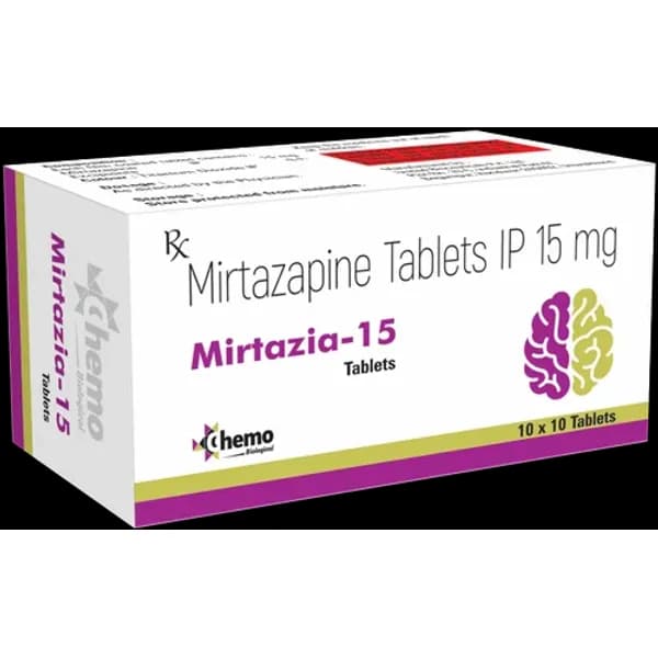 Mirtazapine Tablets — Buy Online from NexCure Health