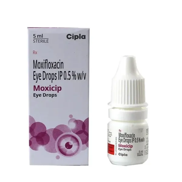 Moxicip Eye Drop — Buy Online from NexCure Health