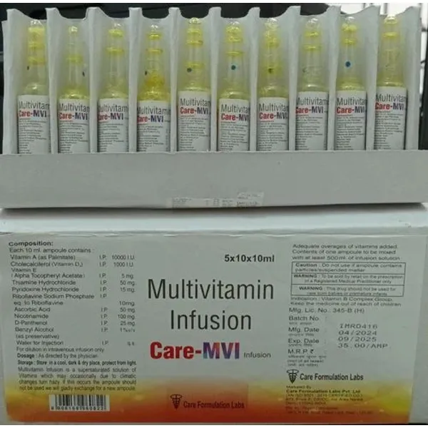 Multivitamin Injection 10 Ml Mvi 10 Ml — Buy Online from NexCure Health