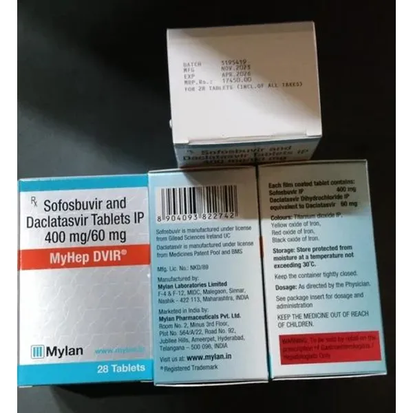 Myhep Dvir Tablets β Buy Online from NexCure Health