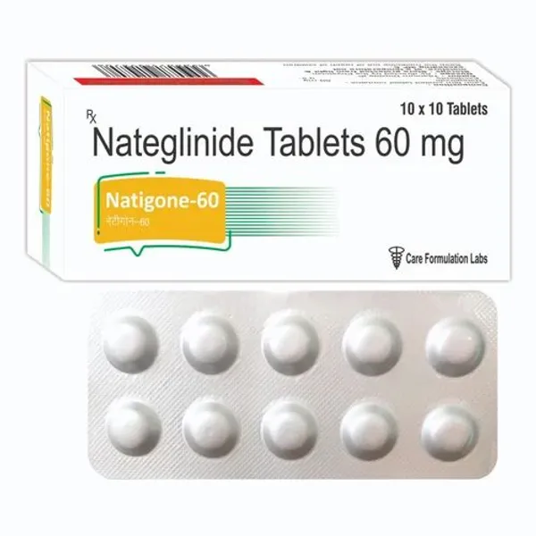 Nateglinide 60 Mg 60 Mg — Buy Online from NexCure Health