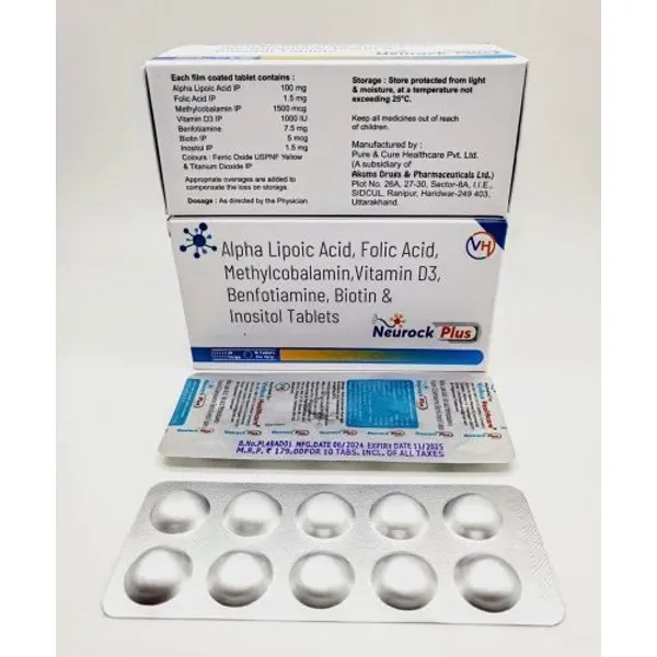 NEUROCK PLUS TABLETS. — Buy Online from NexCure Health