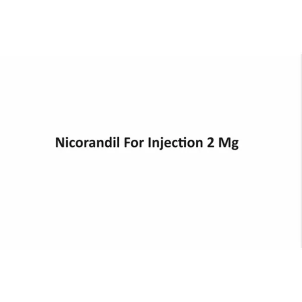 Nicorandil For Injection 2 Mg 2 Mg — Buy Online from NexCure Health