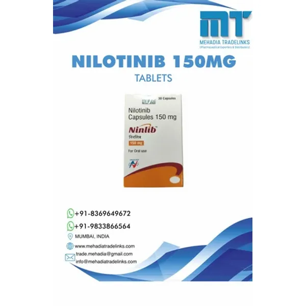 Nilotinib 200mg Capsules 200mg — Buy Online from NexCure Health