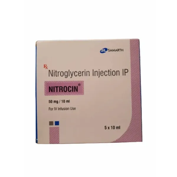 Nitroglycerin Injection — Buy Online from NexCure Health