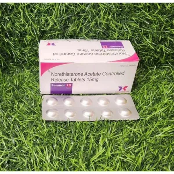Norethisterone 15 Mg 15 Mg — Buy Online from NexCure Health