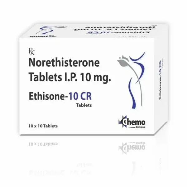 Norethisterone Tablets IP 10mg 10mg — Buy Online from NexCure Health
