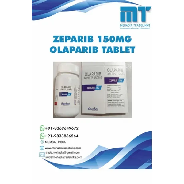Olaparib 150mg Tablet 150mg β Buy Online from NexCure Health