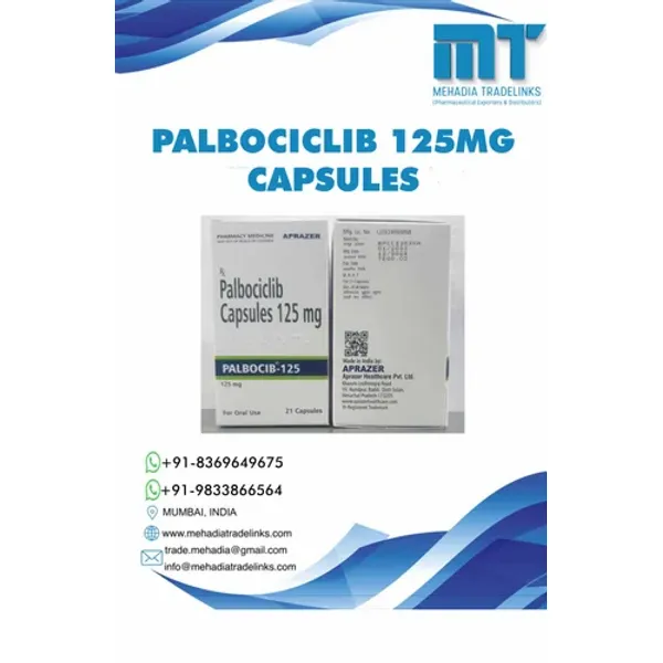 Palbociclib Capsules 125 Mg 125 Mg — Buy Online from NexCure Health