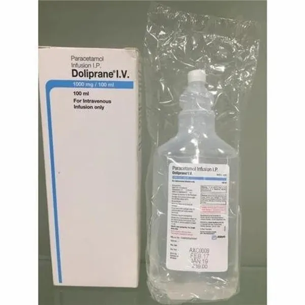 Paracetamol Iv Infusion — Buy Online from NexCure Health