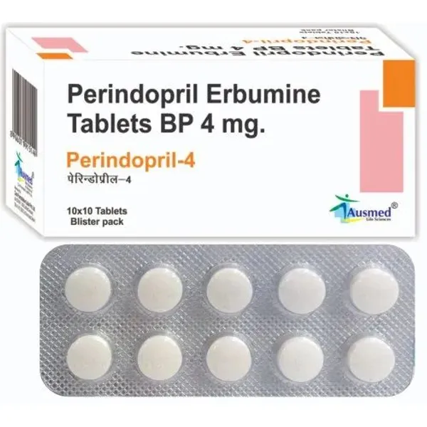 Perindopril Erbumine BP 4mg 4mg — Buy Online from NexCure Health