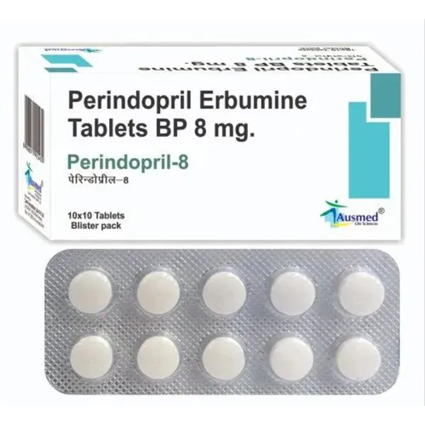 Perindopril Erbumine Tablets BP 8mg 8mg — Buy Online from NexCure Health