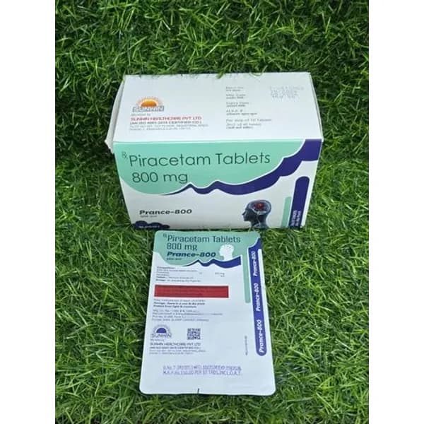 Piracetam 800 Mg Tablet 800 Mg — Buy Online from NexCure Health