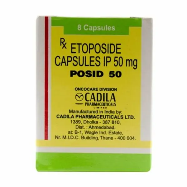 Posid Etoposide 50mg Capsule 50mg — Buy Online from NexCure Health