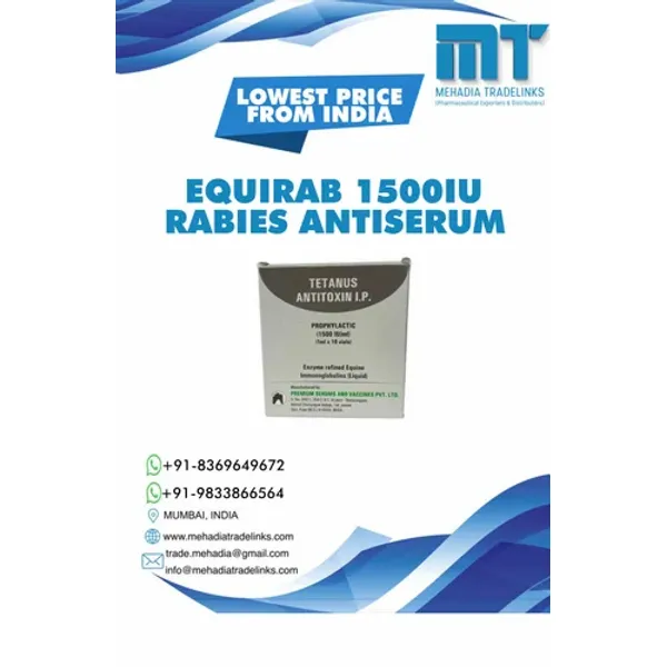 Premi Tat 1500 Iu Ml Prophylactic Tetanus Antitoxin 1500 Iu β Buy Online from NexCure Health