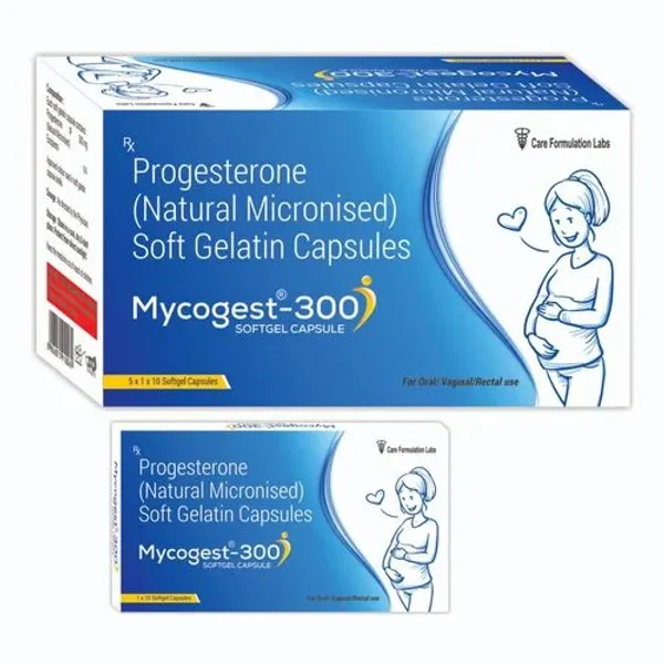 Progesterone Soft Gelatin Capsule 300mg 300mg — Buy Online from NexCure Health