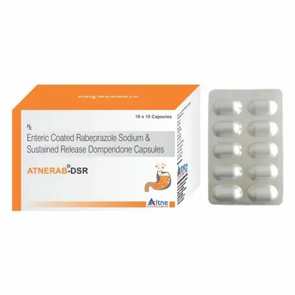 Rabeprazole Sodium Enteric Coated And Domperidone Sustained Release Capsules β Buy Online from NexCure Health