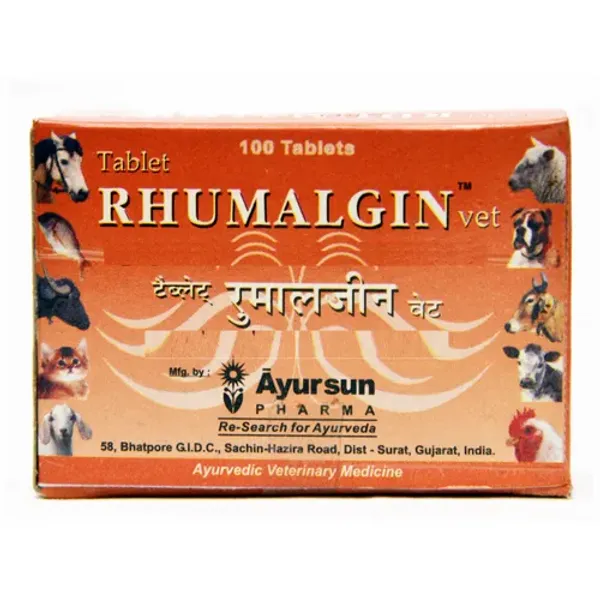 Rhumalgin Veterinary Tablet — Buy Online from NexCure Health