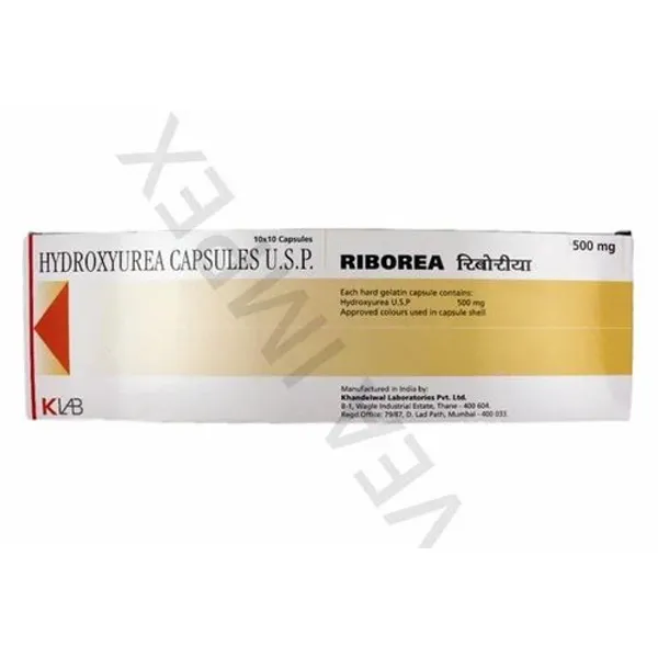 Riborea 500mg (Hydroxyurea Capsules) 500mg β Buy Online from NexCure Health