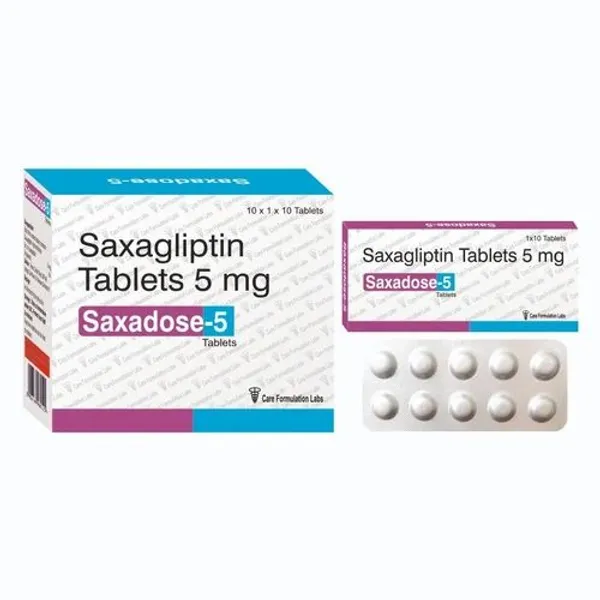 Saxagliptin 5 mg 5 mg β Buy Online from NexCure Health