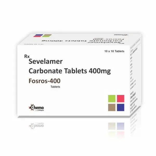 Sevelamer 400 Mg Tablet 400 Mg — Buy Online from NexCure Health