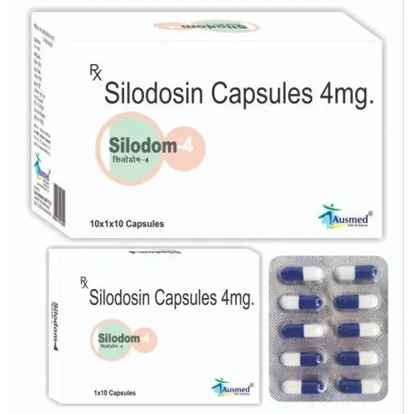 Silodosin Capsules 4mg 4mg — Buy Online from NexCure Health