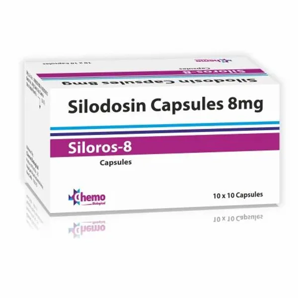 Silodosin Capsules 8mg 8mg — Buy Online from NexCure Health
